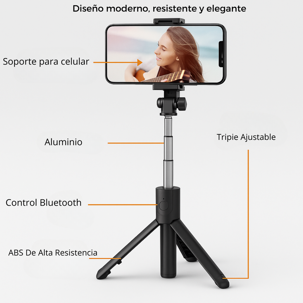 Tripode Para Celular Camara Mini Estabilizador De Selfie