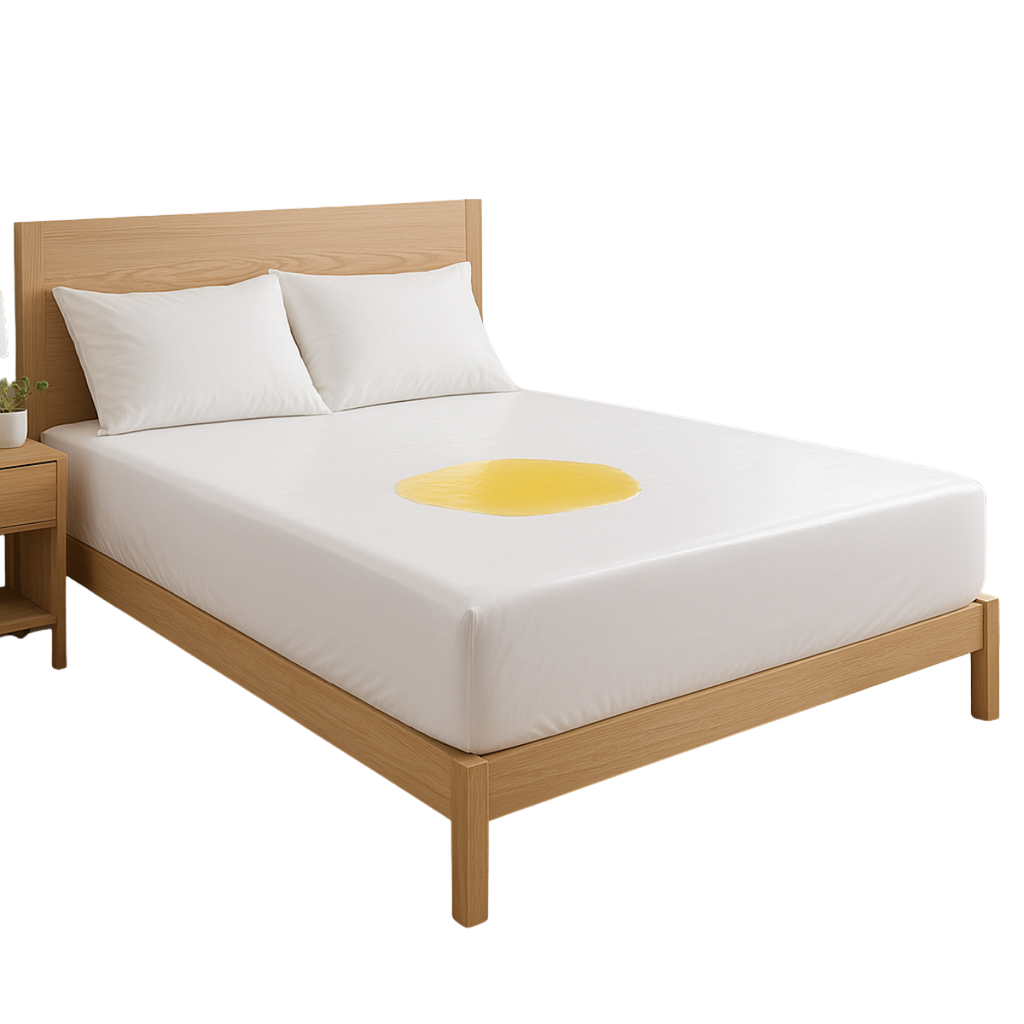 Forro Colchon Protector De Colchón Impermeable Semidoble + F Blanco Impermeable Semidoble 190x120 cm