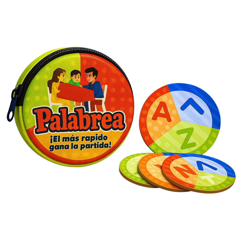 Juego Didactico De Mesa Estimula Educativo Palabrea Stop